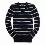 polo pulls hommes manche longue boutique mode reduction affaires noir blanc